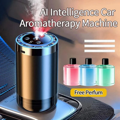 Car Air Humidifier Fragrance Diffuser Car Air Fresheners Perfume Essential Oil Diffuser Odor Eliminator Removing Humidifier