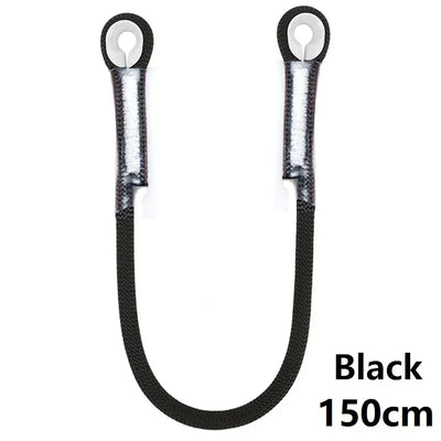 Rock Climbing Eye-to-eye Lanyard 10.5mm Static Rope 20kN Protective Pre-Sewn Cord Loop Sling Mountaineering Outdoor Equipment