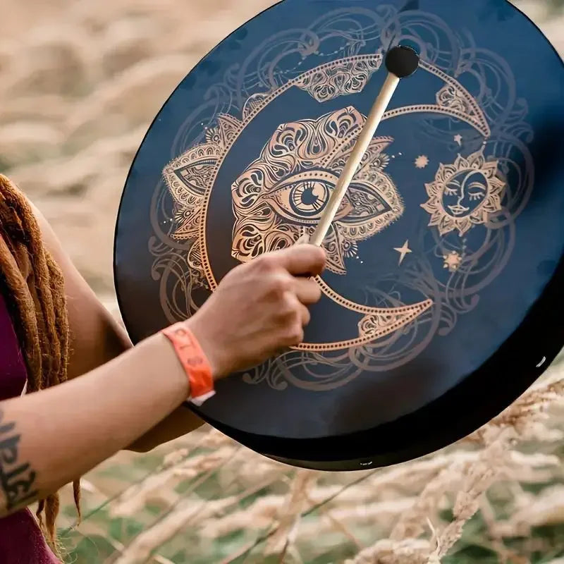 Professional Shamanic Drum Adults Exercises Hand Drum Meditation Beginner kids Drums Large Percussion Instruments Music Therapy