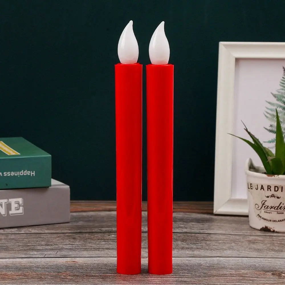 Candle Holders LED Lantern Energy-saving Light Ornaments Flameless Candle Lamp Battery Operated Party Decor Lights