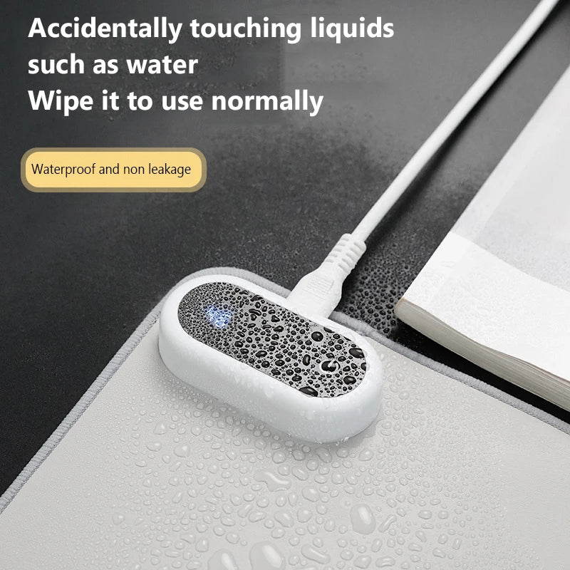 Warm Desk Pad Desk Hand Warmer Touch Control 5 Heating Grade Hand Heating Pad Desk Mousepad Fast Heating For Computer Keyboard