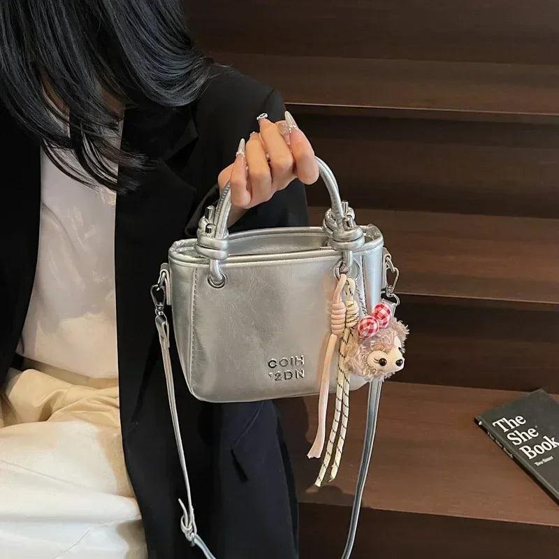 2025 unique women’s handbag designer shoulder purse minimalist bucket & square bag versatile crossbody for work