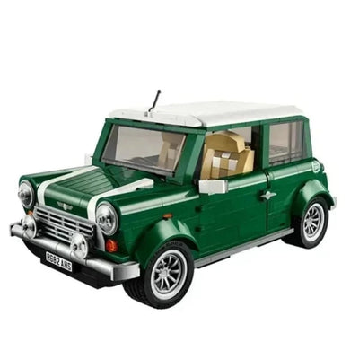 New camping car brick creative bus T1 model green mini picnic car educational building blocks boys and girls birthday gifts chil