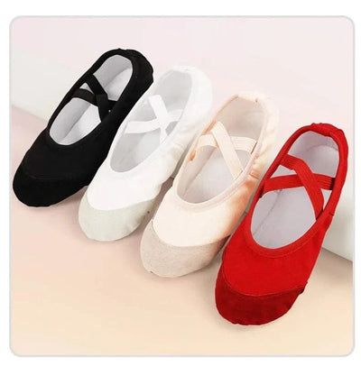 Children Girls Ballet Shoes Classical Dance Shoes Kids Boys Adult Ballet Slippers Indoor Yoga Gym Soft Sole Dance Practice Shoes