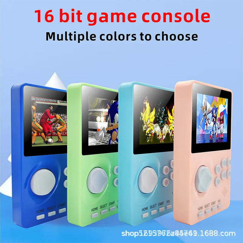 For SE-GA Mini Retro Handheld Console  Built-in 100 Games MD Emulator Portable Gaming Device portable game console console