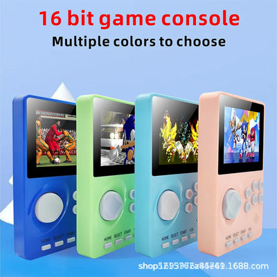 For SE-GA Mini Retro Handheld Console  Built-in 100 Games MD Emulator Portable Gaming Device portable game console console