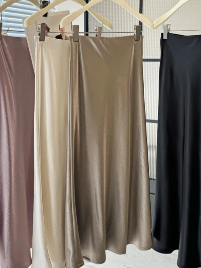 2025 Women Long Skirts High Waist A-Line Sexy Skirt Women Summer Maxi Skirts Brand Faldas Femme Streetwear