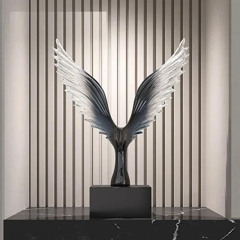 Creative decor sculptures luxury ornament artistic soft decoration modern minimalist living room office wine cabinet