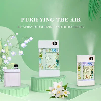 Charging Home Aromatherapy Diffuser with LEDAmbientLight And6Adjustable MistModesTimer Function for Living Room Bedroom Office