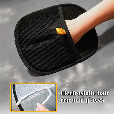 Pet Grooming Gloves Static Dedusting Brush Pet's Hair Remover Brush Removing Dog Cat Hair From Sofa Carpet Clothes Pet Supply