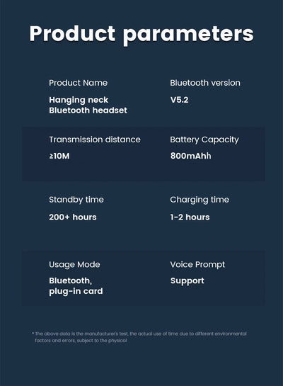 Wireless Earphones 5.3 Neckband Headphones Gaming LED Display Stereo Sports Headset Halter Waterproof Magnetic Earbuds