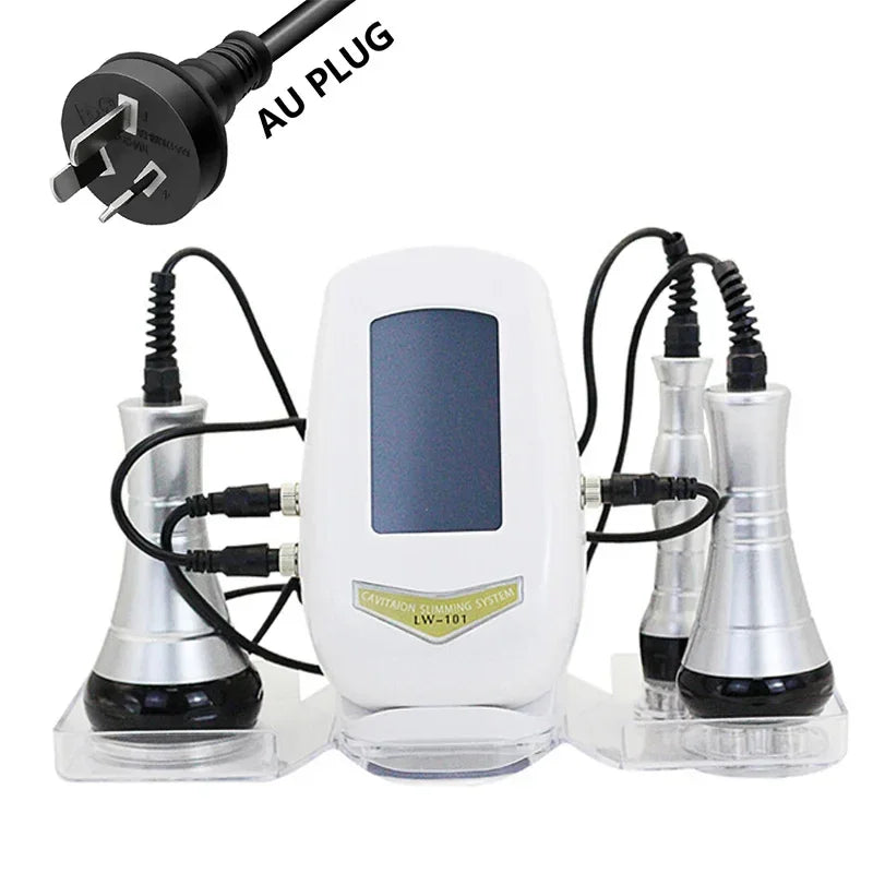 40K Ultrasonic Cavitation RF Slimming Machine 3 In 1 RF Skin Care Tighten Anti-wrinkle Body Weight Loss Device