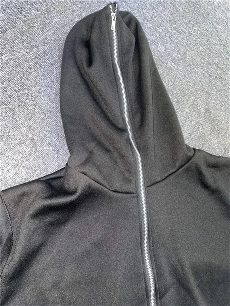 Zipper Hoodies Women/Men Fashion Long Sleeve Hooded Fleece Sweatshirt