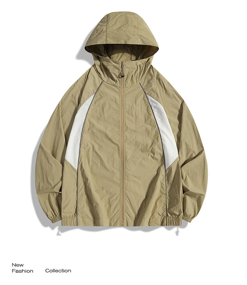 Summer Sun Jackets Men's Outdoor Cycling Clothing Quick Dry UV Skin Coat Women Sports Sun Protection Hiking Camping Windbreaker
