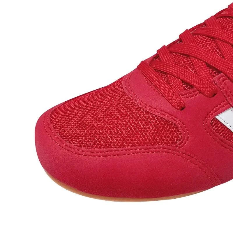Boxing wrestling shoes children's adult training men women combat fighting Sanda high top shoes boots strength weightlifting gym