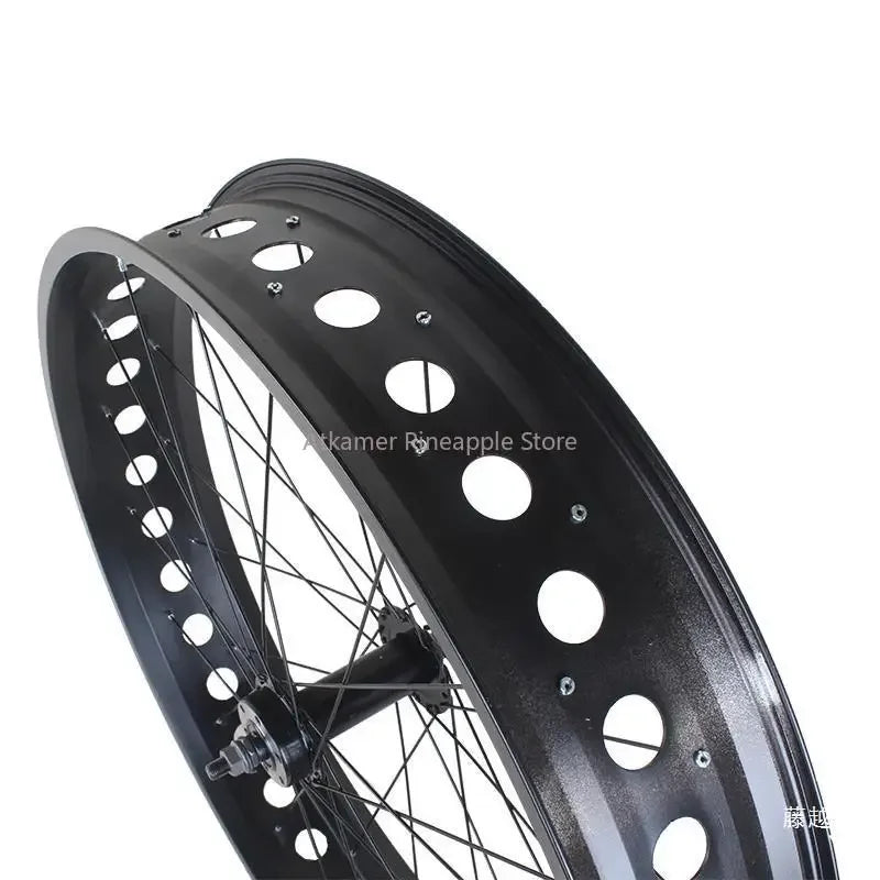 Snowmobile Wheels 20/24/26 4.0/4 Wide Tire Bicycle Front and rear wheels ATV fatbike