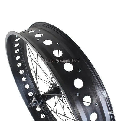 Snowmobile Wheels 20/24/26 4.0/4 Wide Tire Bicycle Front and rear wheels ATV fatbike