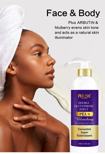 AILKE Premium Skin Lightening Cream - Dark Spot Corrector for Uneven Skin Tone - Face, Body, Underarm, Knees, Elbows, Knuckle