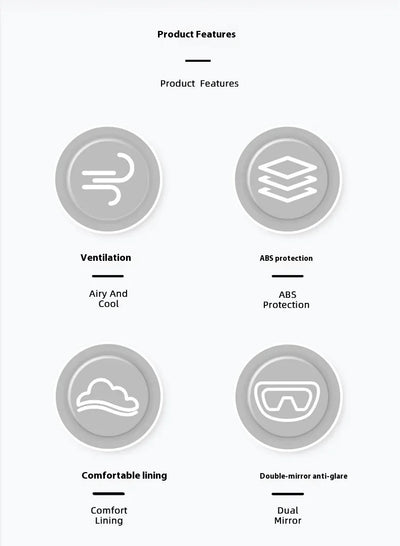 Motorcycle Equipments Open Face Helmet For Men Women Dual Lens Sun Visor Face Shield Top Lightweight Scooter Retro 3/4 Headwear