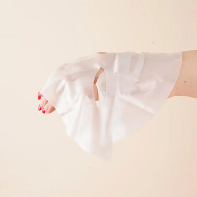 1Box /4PCs Bio Collagen Face Mask Shrink Pores Deep Hydrating Overnight Mask Moisturizing Refreshing Brightening Face Skin Care