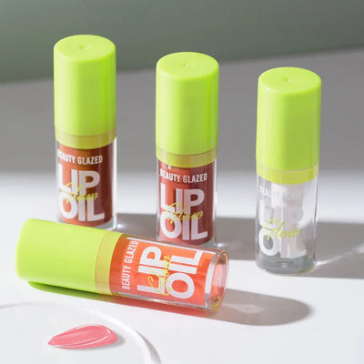 Beauty Glazed Rare Bright Lustrous Lip Essence Moisturizing Shine Shimmer Plumping Lip Tint  Care Oil Gloss for Lip Enhancement