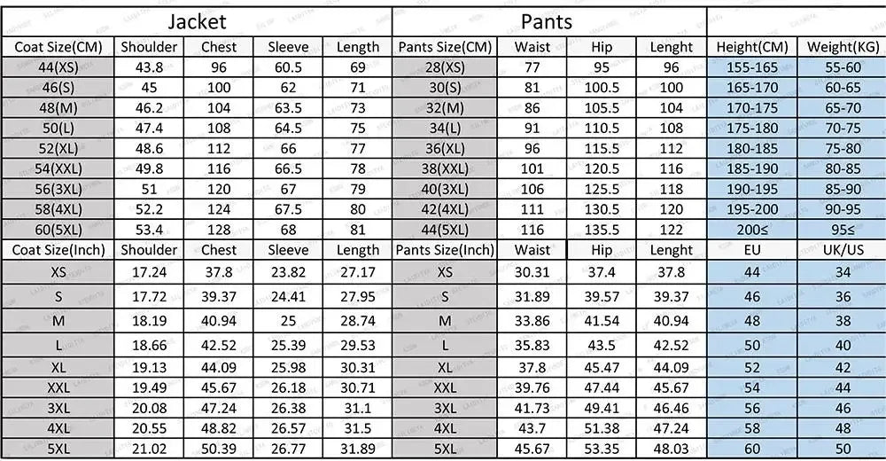Luxury Suits for Men Red Blazer Black Pants 2 Piece Double Breasted Peak Lapel Slim Fit Male Clothing Customized Costume Homme