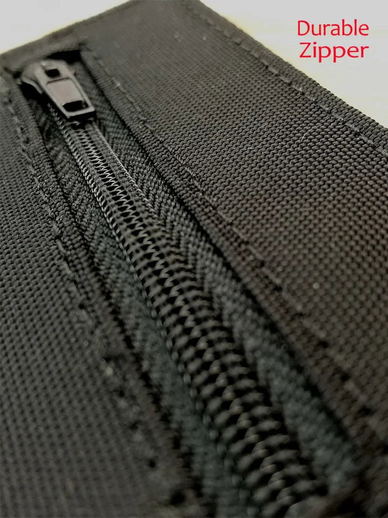 2023 Minimalist Slim Nylon Wallet For Men Women Slimline Ultra Thin Mini Small Male Female Zipper Coin Purse Compact Money Bag