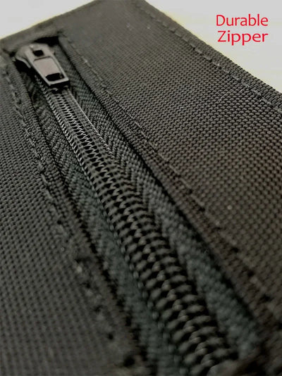 2023 Minimalist Slim Nylon Wallet For Men Women Slimline Ultra Thin Mini Small Male Female Zipper Coin Purse Compact Money Bag