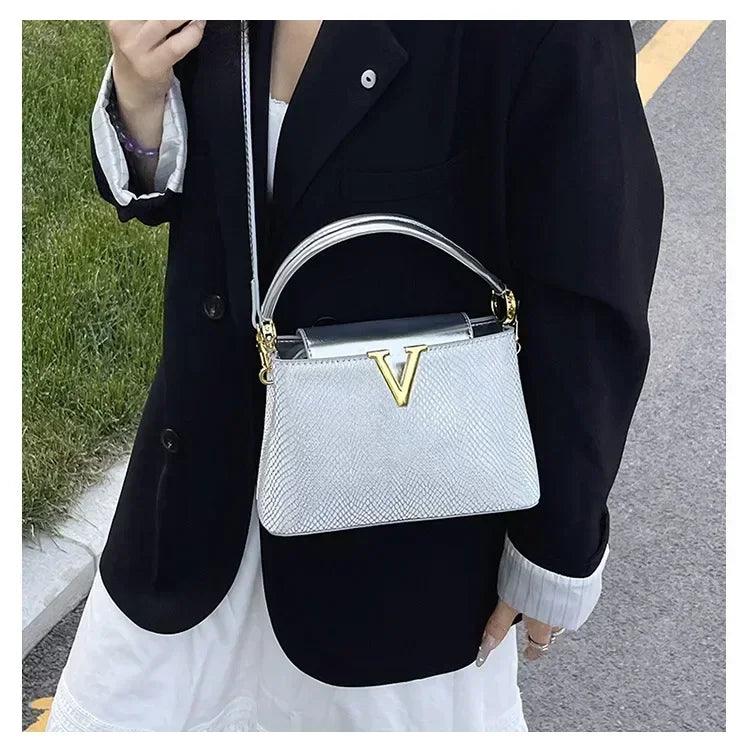 2025 new high-sense women’s designer handbag - feminine versatile large capacity for work & crossbody