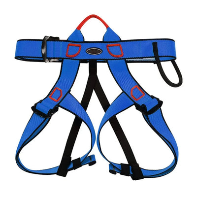 Outdoor Rock Climbing Harness Professional Sports Harnesses Waist Support Half Body Safety Belt Aerial Survival Mountain Tools