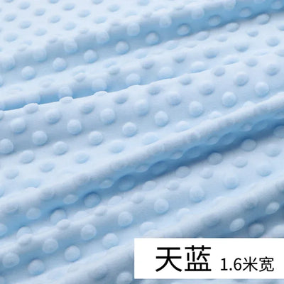 3D Velvet Fabric Short Fleece Autumn and Winter Warm Comfort Blanket Bedding Baby Handmade DIY by Half Meter