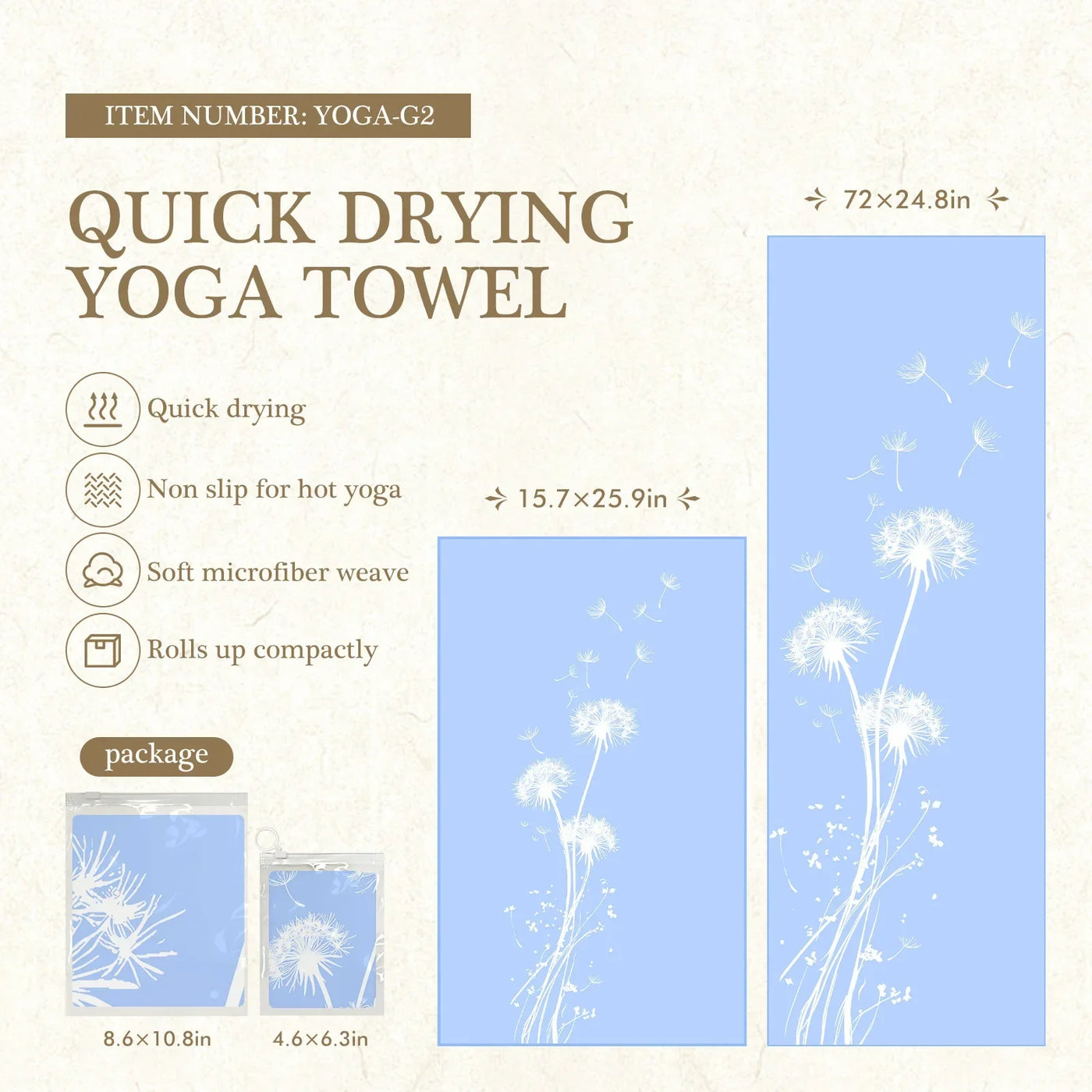 Eco-Friendly Yoga Mat Cover - Anti-Slip, Odor-Resistant, Lightweight, for Travel & Home Workouts - 필라테스 (Pilates)