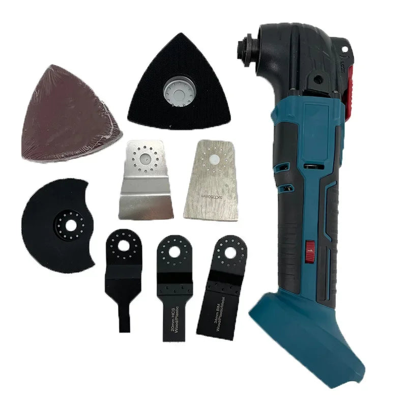 15-Piece Combo Power Tools Set Brushless Cordless Drill & Electric Hammer Drill Angle Grinder Includes Hard Case