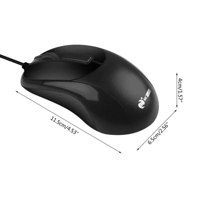 1PC Wire Mouse 800DPI Computer Office Mouse for Console Gaming Mosue For PC Notebook Laptops Non Slip Ergonomic Mouse