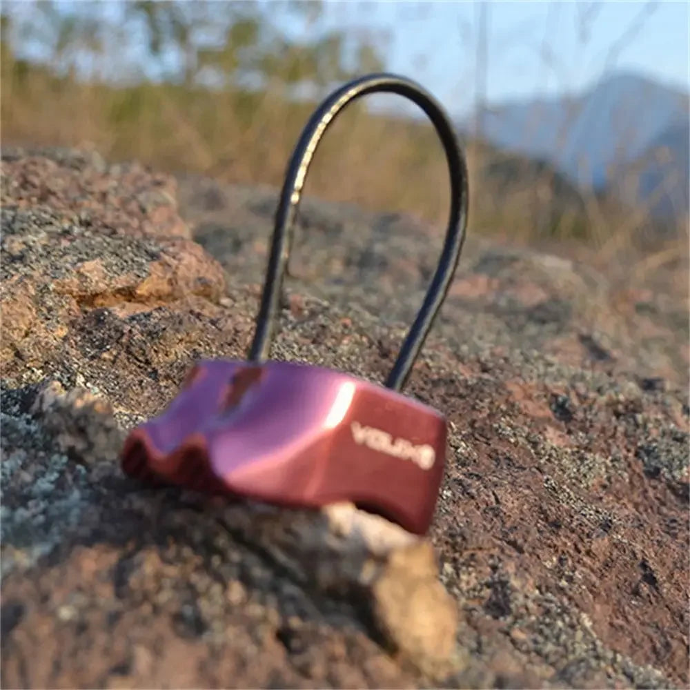 Downhill Be-lay Rappel Device Hardware Safety Ring Rock Climbing Rappel ATC Professional Climbing Descender Mountaineering