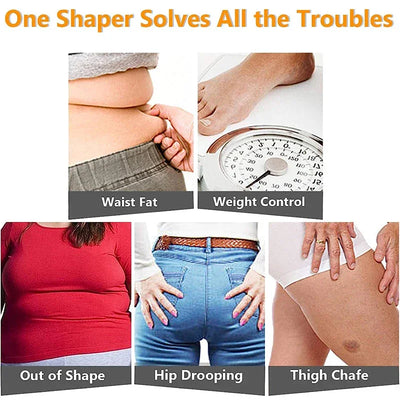 Shapewear for Women Tummy Control Shorts High Waist Panty Mid Thigh Body Shaper Bodysuit Shaping Lady Anti Chafing Boxer Shorts