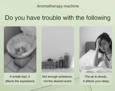 Automatic Diffuser Aromatherapy Car Perfume with Display Essential Oil Humidifier Bathroom Deodorization Air Freshener Jasmine