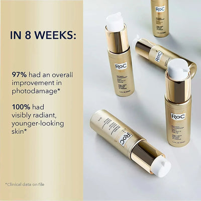 RoCRetinol Correxion Serum Deep Wrinkle Retinol Facial Essence Remove Fine Texture Black Spots Face Serum Anti-Aging 30ml