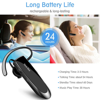 Wireless Earbuds Wireless Earphone Comfortable Bluetooth 5.0 Hands  Talking Single Ear Headset for Driving Travel