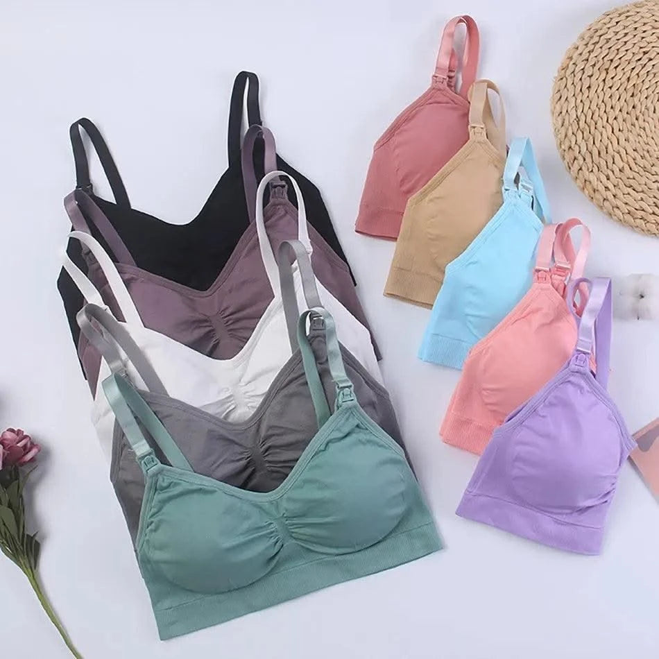 Maternity Bras Double Layer Seamless Bra For Women