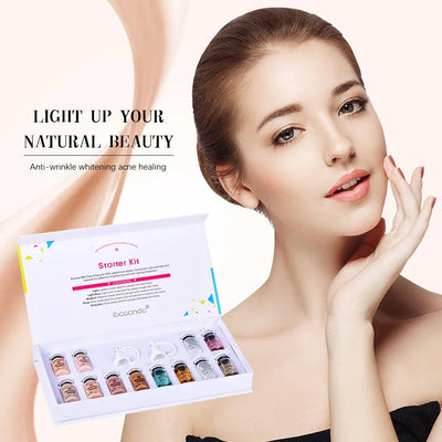 Korea BB Cream Glow Beginner Starter Kit Niacinamide/Peptide Face Skin Care Serum Essence