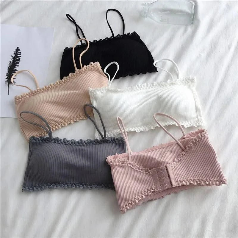 Women's Cotton Bra Female