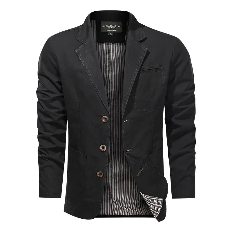 2025 Spring Autumn Blazers Men Fashion Slim Casual Business Handsome Suits Brand Men's Blazers Tops