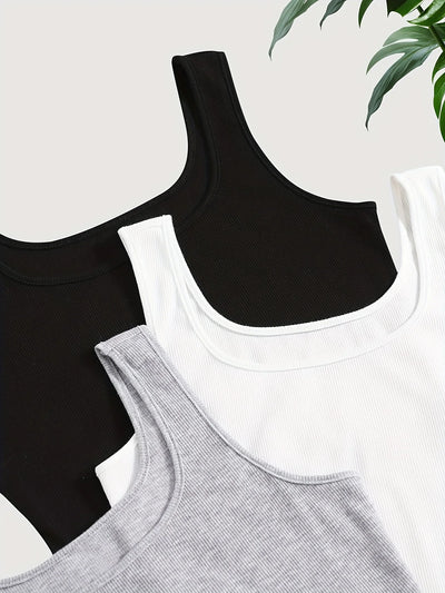 New women's fashion sexy off-shoulder backless top three-piece set