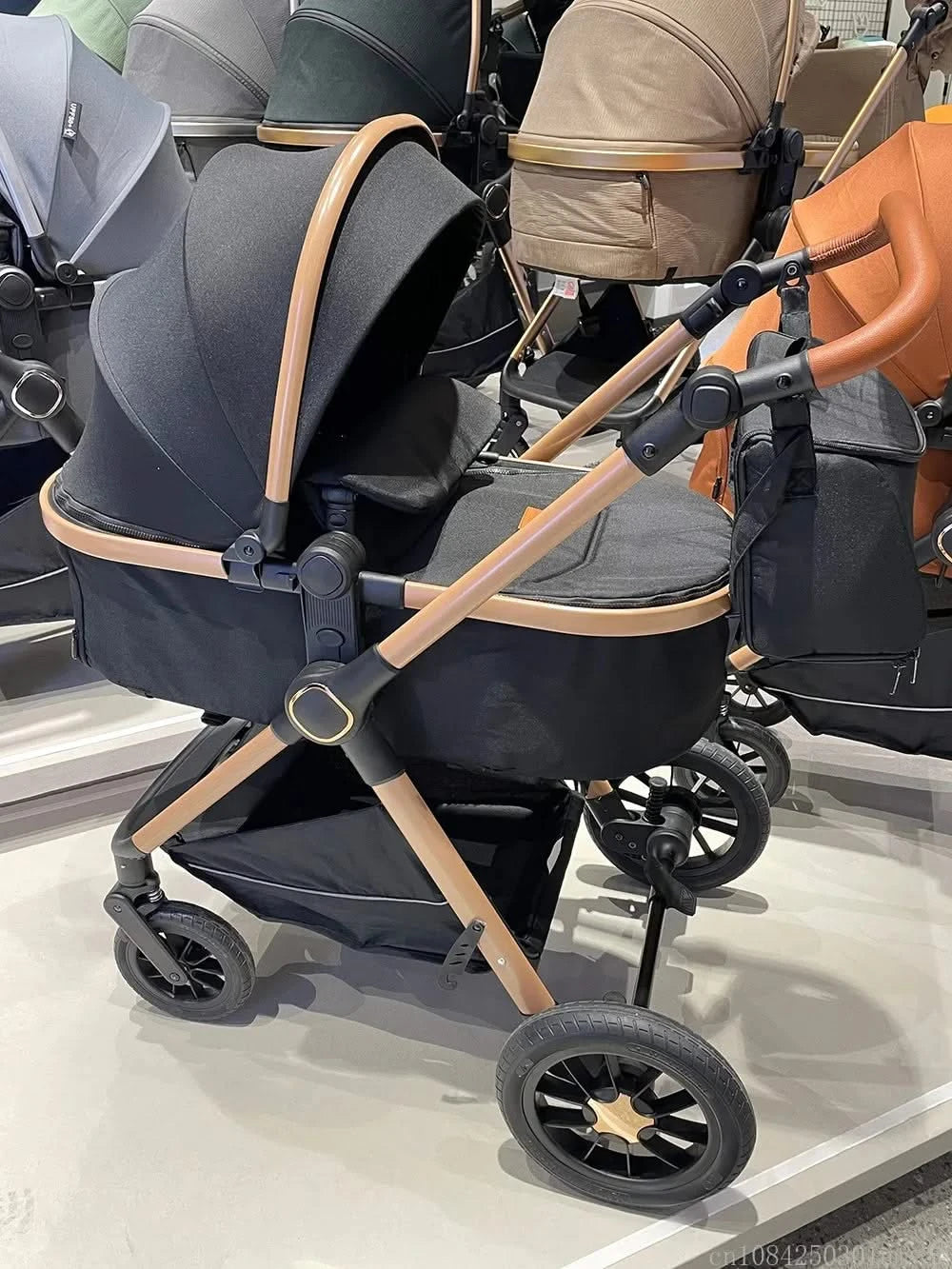 2in1Newborn baby stroller, high landscape baby stroller, multifunctional baby stroller, safe and convenient, can sit or lie down