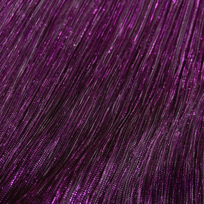 Soft Tulle Pleated Fabric Bark Wrinkle Texture By The Meter for Wedding Decoration Clothes Sewing Anti-wrinkle Cloth Glossy Gray