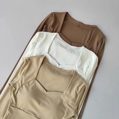 Women's Long Sleeve Seamless Fitness Top