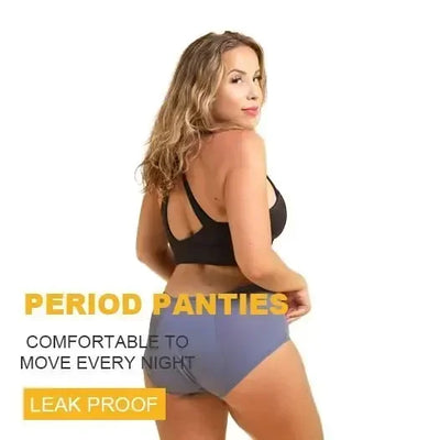 Plus Size Leak Proof Menstrual Panties Women Underwear Period Cotton Pregnancy Waterproof Briefs Physiological Breathable Pants