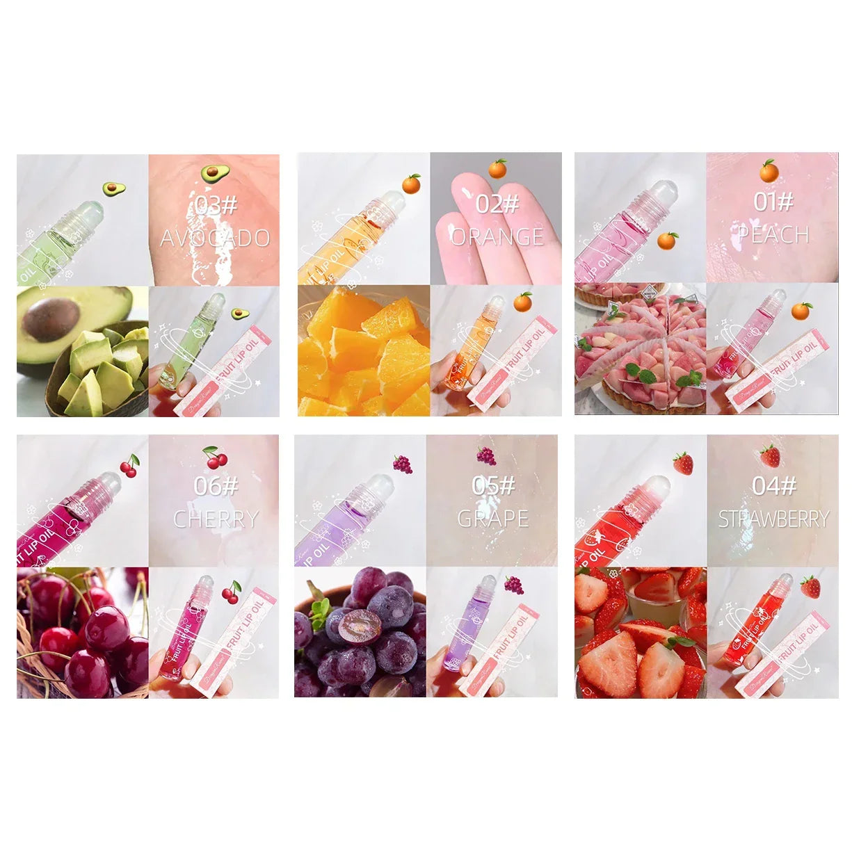 Dribbling Moisturizing Lipstick Liquid Moisturizing Fruit Shea Lip Oil