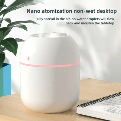 Car Diffuser Humidifier Auto Air Purifier Air Freshener with Colorful Atmosphere Lamp For Car Aromatherapy Diffuser Fresh